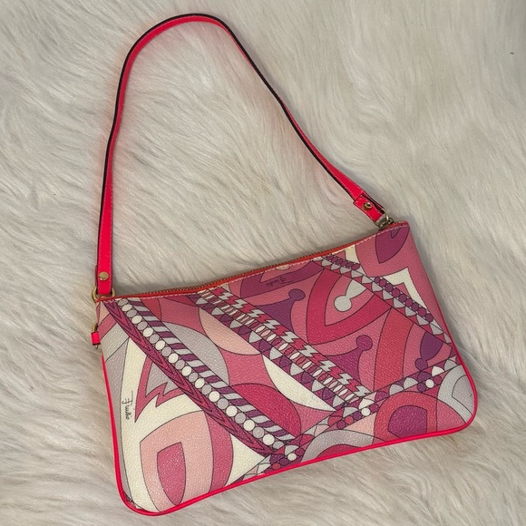 Emilio Pucci Handbags - Authentic pink Emilio pucci leather mini shoulder bag